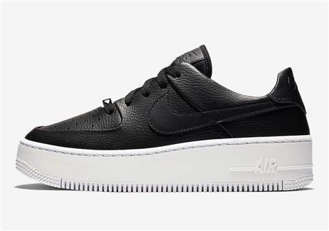 nike air force 1 sage zwart|Nike Air Force 1 Sage Low Black White (Women's) .